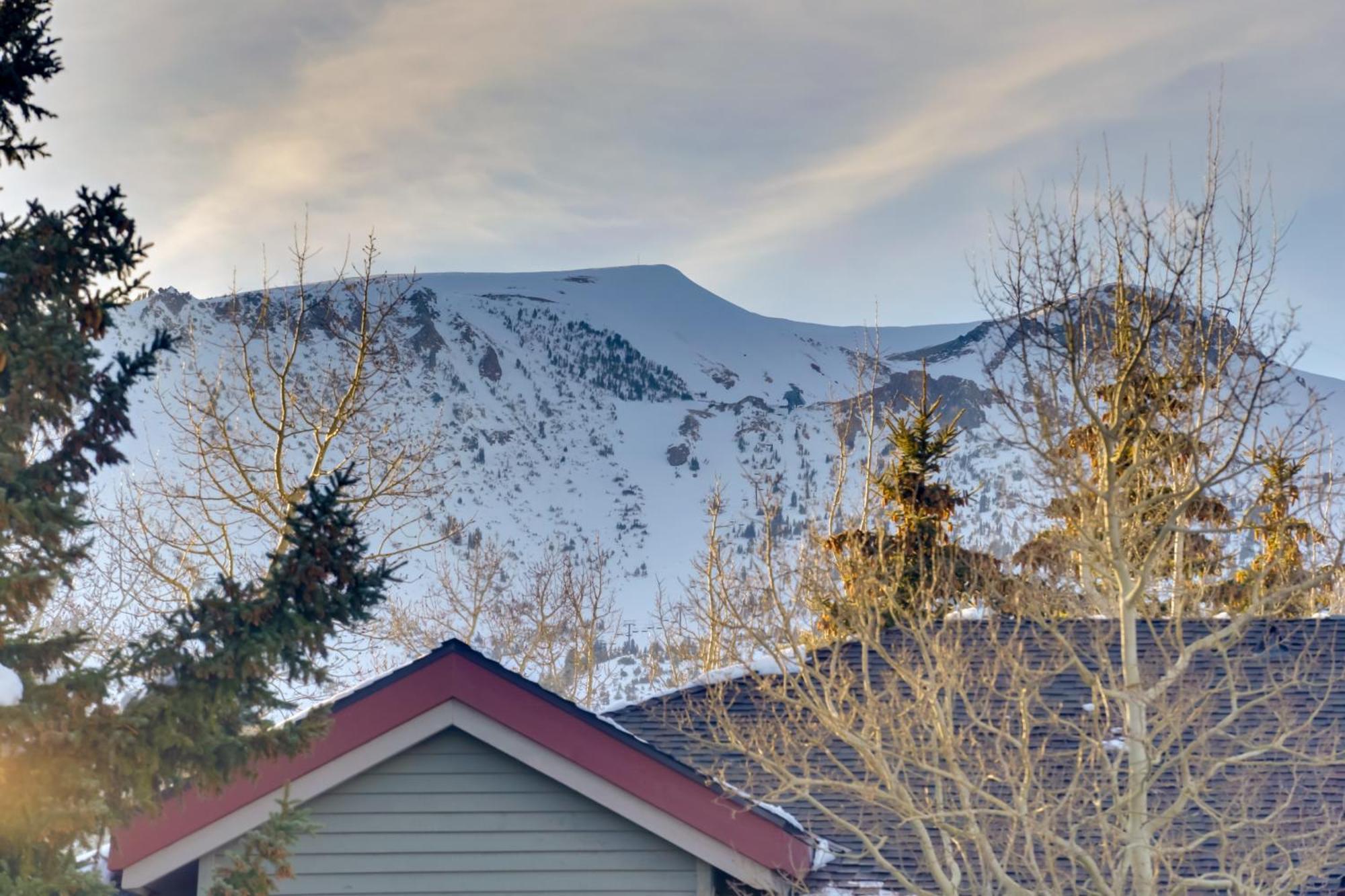Snowcreek Resort Condo With Deck At Mammoth Mountain Mammoth Lakes Exterior foto